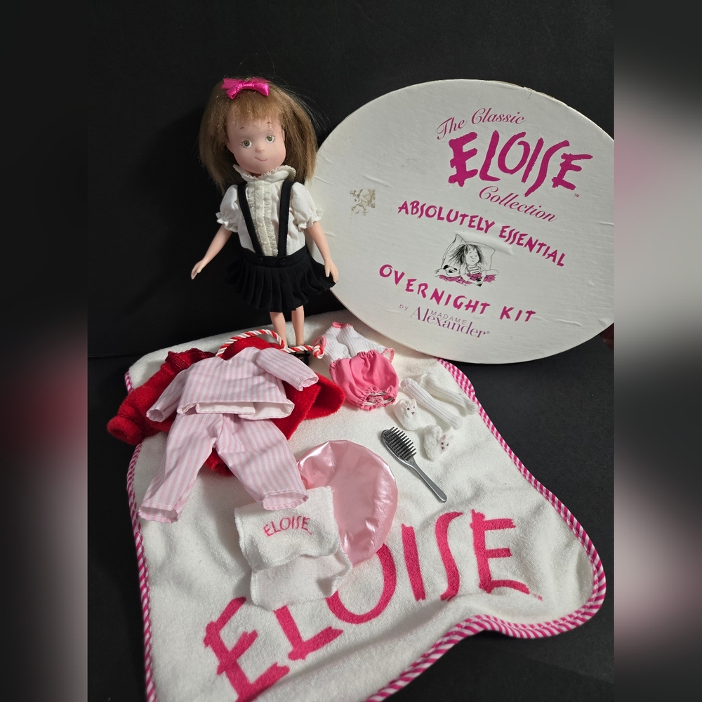 Madame Alexander Eloise Absolutely Essential Overnight Kit Doll Set